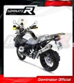 exhaust muffler DOMINATOR ROUND fits to BMW R1200GS Adventure 2010  2012 3