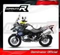 scarico silenziatore DOMINATOR rotondo adatto alla moto BMW R1200GS Adventure 2010 - 2012 4