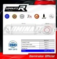 Aprilia RS 660 2020 - 2023 Exhaust Muffler Manifold Collector Auspuff Sportauspuff Silencer Echappement Silencieux Scarico Marmitta Scarichi Escape Wydech Tłumik Kolektor HP8 BLACK DOMINATOR Full Exhaust System 4