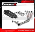 kompletny układ wydechowy z tłumikiem DOMINATOR Full System HP1 CZARNY pasujący do motocykla Kawasaki Z1000 2014 - 2016 2