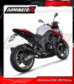 kompletny układ wydechowy z tłumikiem DOMINATOR Full System HP1 CZARNY pasujący do motocykla Kawasaki Z1000 2014 - 2016 3