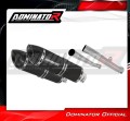 scarico silenziatore DOMINATOR HP5 nero adatto alla moto KAWASAKI ZZR 1400 2012 - 2023 2