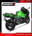 scarico silenziatore DOMINATOR HP5 nero adatto alla moto KAWASAKI ZZR 1400 2012 - 2023 3