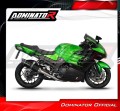 scarico silenziatore DOMINATOR HP5 nero adatto alla moto KAWASAKI ZZR 1400 2012 - 2023 4