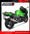 scarico silenziatore DOMINATOR titanio HP5 adatto alla moto KAWASAKI ZZR 1400 2012 - 2023 3
