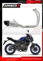 complete exhaust system with muffler DOMINATOR Full System titanium HP8 fits to Yamaha MT 07 2014  2020