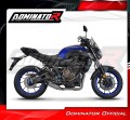 complete exhaust system with muffler DOMINATOR Full System titanium HP8 fits to Yamaha MT 07 2014  2020 4