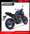 Yamaha XSR 700 2015 - 2020 EXHAUST Collector Manifold Full System Muffler Auspuff Sportauspuff Silencer Echappement Silencieux Scarico Scarichi Escape Wydech Tłumik HP8 BLACK Dominator Exhaust System 2