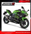 impianto di scarico completo con silenziatore DOMINATOR Full System HP8 adatto alla moto Kawasaki NINJA 400 2018 - 2022 5