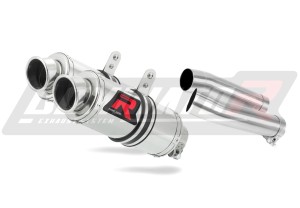 Aprilia Tuono 1000 R 2006 - 2010 Terminale di Scarico Marmitta Silenziatore GP1 + dB killer medium