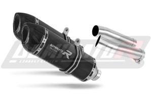 Aprilia Tuono 1000 R 2006 - 2010 Terminale di Scarico Marmitta Silenziatore HP1 NERO + dB killer medium