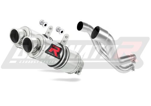 exhaust muffler DOMINATOR GP1 fits to Aprilia Pegaso 650 Trail 2006  2010 3