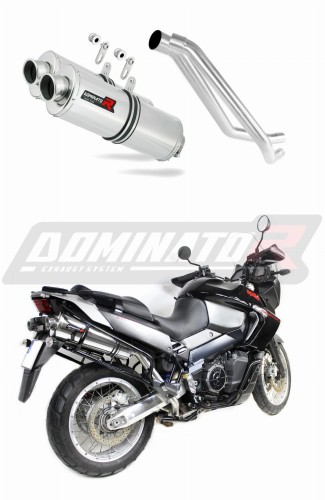 exhaust muffler DOMINATOR OV fits to Aprilia ETV 1000 Caponord 2005  2007 5