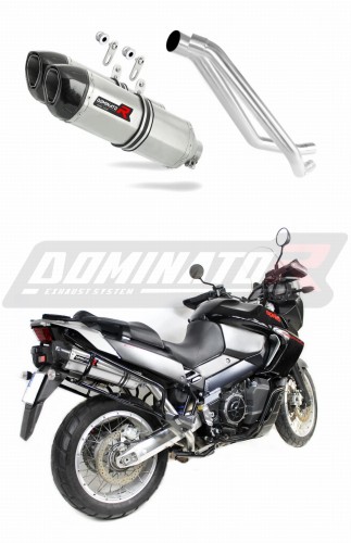 scarico silenziatore DOMINATOR HP1 adatto alla moto Aprilia ETV 1000 Caponord 2005 - 2007 5