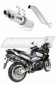 scarico silenziatore DOMINATOR rotondo adatto alla moto Aprilia ETV 1000 Caponord 2005 - 2007 5