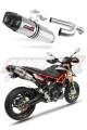 Dorsoduro 900 Exhaust Aprilia Muffler Auspuff Sportauspuff Silencer Echappement Silencieux Scarico Scarichi Escape Wydech Tłumik Carbon Tip HP1 2017 - 2020 Dominator x