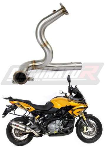 decat silenziatore centrale DOMINATOR Mid Pipe adatto alla moto ETV 1200 Caponord 2013 - 2016 6