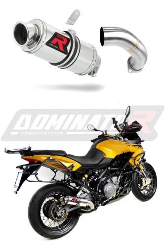 scarico silenziatore DOMINATOR GP1 adatto alla moto Aprilia ETV 1200 Caponord 2013 - 2016 5