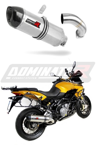 scarico silenziatore DOMINATOR HP1 adatto alla moto Aprilia ETV 1200 Caponord 2013 - 2016 5