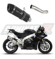 scarico silenziatore DOMINATOR HP1 nero adatto alla moto Aprilia RSV 4 R APRC Factory 2011 - 2015 3