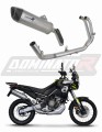 complete exhaust system with muffler DOMINATOR Full System titanium HP6 fits to Aprilia Tuareg 660 2021  2023 7
