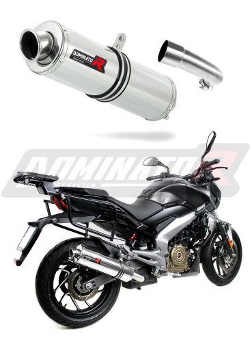 Dominar 400 Exhaust BAJAJ Muffler Auspuff Sportauspuff Silencer Echappement Silencieux Scarico Scarichi Escape ROUND 2016-2018 Dominator  x