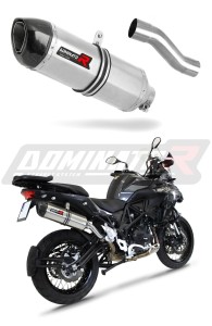 Benelli TRK 502 X 2018 - 2021 Terminale di Scarico Marmitta Silenziatore HP1 + dB killer medium