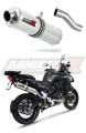 scarico silenziatore DOMINATOR rotondo adatto alla moto Benelli TRK 502 X 2018 - 2021 6