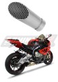 S1000RR Exhaust BMW Megaphone Muffler Auspuff Sportauspuff Silencer Echappement Silencieux Scarico Scarichi Escape Wydech Tłumik GP 3 2012 - 2014 Dominator x