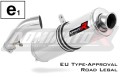 scarico silenziatore DOMINATOR omologato rotondo adatto alla moto R1200R 2006 - 2009 3