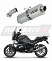 scarico silenziatore DOMINATOR ovale adatto alla moto BMW R1200R 2010 - 2014 6