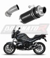 scarico silenziatore DOMINATOR GP1 nero adatto alla moto BMW R1200R 2010 - 2014 6