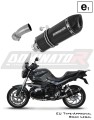 scarico silenziatore DOMINATOR omologato HP1 nero adatto alla moto BMW R1200R 2010 - 2014 6