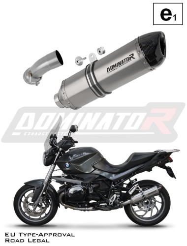 wydech tłumik DOMINATOR Homologowany Tytanowy HP1 pasujący do motocykla BMW R1200R 2010 - 2014 6
