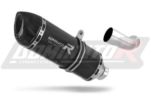 BMW K1200S Terminale di Scarico Marmitta Silenziatore HP1 NERO + dB killer medium