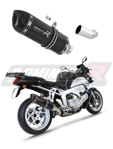 BMW K1200R 2005 - 2009 Terminale di Scarico Marmitta Silenziatore HP1 NERO + dB killer medium