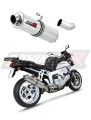 scarico silenziatore DOMINATOR rotondo adatto alla moto BMW K1200R 2005 - 2009 6