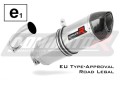 scarico silenziatore DOMINATOR omologato HP1 adatto alla moto F800GS 2008 - 2017 3