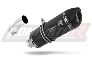 BMW F700GS 2012 - 2017 Terminale di Scarico Marmitta Silenziatore HP1 NERO + dB killer medium