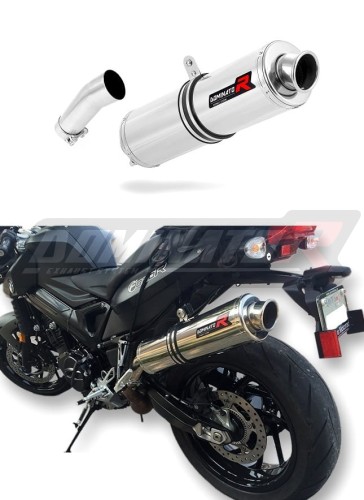 scarico silenziatore DOMINATOR rotondo adatto alla moto BMW F800R 2009 - 2019 3