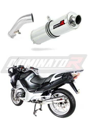 exhaust muffler DOMINATOR ROUND fits to BMW R1200RT 2004  2009 6