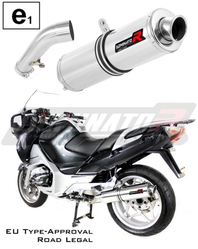 scarico silenziatore DOMINATOR omologato rotondo adatto alla moto R1200RT 2004 - 2009 6