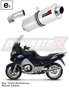 R1200RT Homologated EXHAUST Silencer OVAL 2010 - 2013