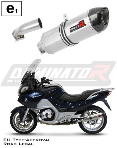 R1200RT Exhaust BMW Homologated EC Type approval  Street legal Approval Certificate Muffler Auspuff Sportauspuff Silencer Echappement Silencieux Scarico Scarichi Escape Wydech Tłumik Carbon Tip HP1 2010 - 2013 Dominator x