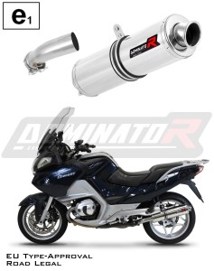 R1200RT Omologato Silenziatore Scarico TONDO 2010 - 2013