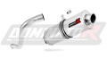 scarico silenziatore DOMINATOR ovale adatto alla moto BMW F650 FUNDURO  3