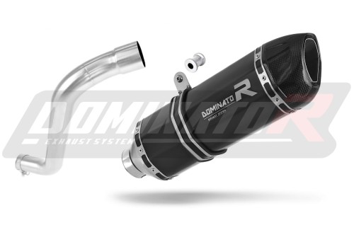 scarico silenziatore DOMINATOR HP1 nero adatto alla moto BMW F650 FUNDURO  2