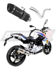 BMW G310R 2016 - 2022 Exhaust Silencer Muffler HP1 BLACK + dB killer medium