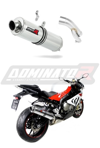scarico silenziatore DOMINATOR rotondo adatto alla moto BMW S1000RR 2017 - 2018 5