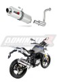 scarico silenziatore DOMINATOR ovale adatto alla moto BMW G310GS 2016 - 2024 5
